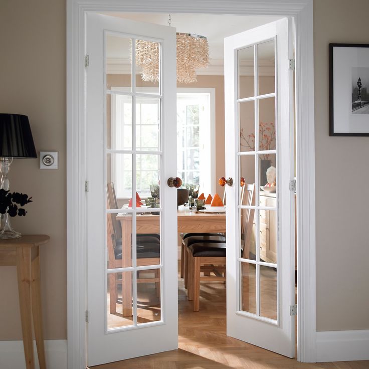 10 Lite Clear Glass French Door