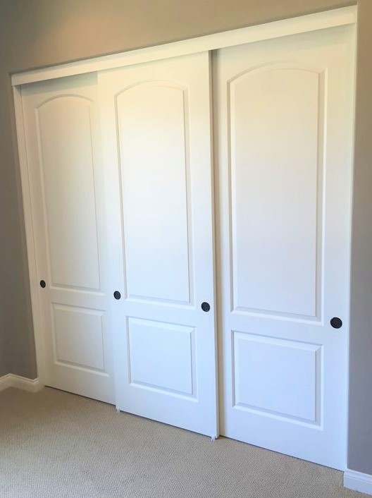 Sliding Closets Bypass Bi Fold Door, Custom Wood Sliding Closet Doors